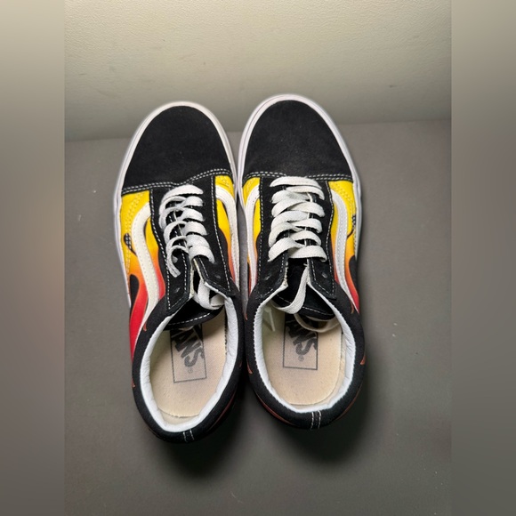 Mens Vans Flame Sneakers Shoes NWOB - Picture 5 of 7